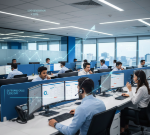 cold call services team booking sales appointments